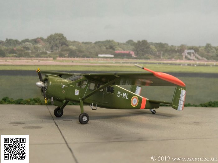 Max Holste Broussard Utility Transport Military Scale Models HMVF