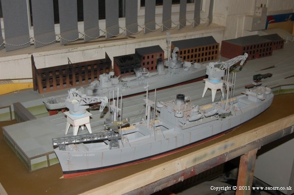 Destroyer to Liberty Ship in 2 easy steps, Converting the Fletcher