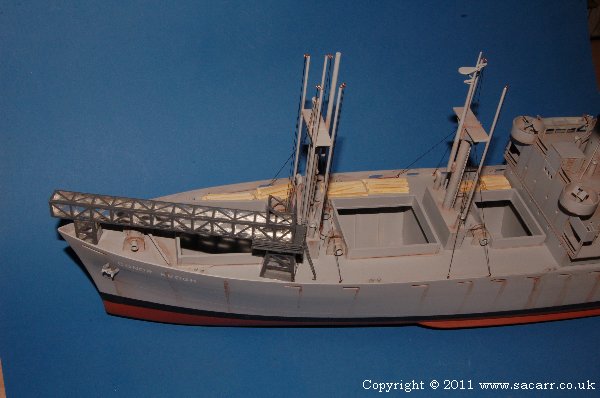 Destroyer to Liberty Ship in 2 easy steps, Converting the Fletcher