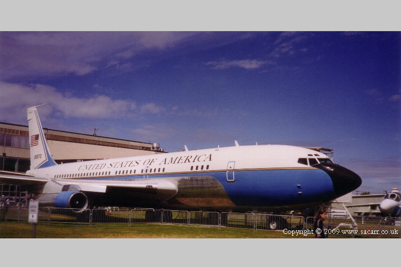  built Boeing 707120 is known as SAM Special Air Missions 970