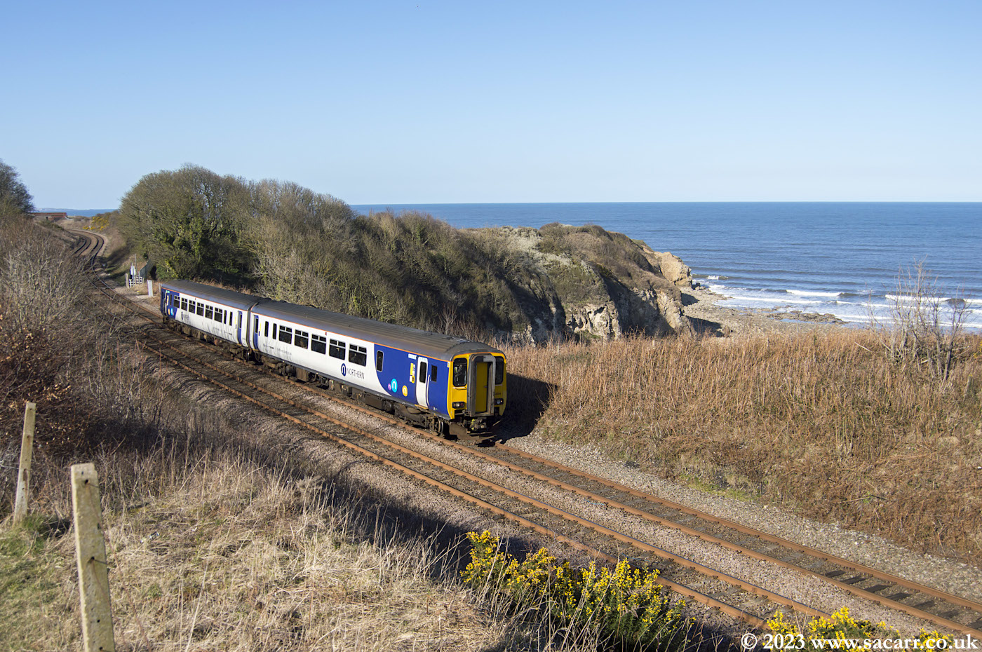 Seaham Rope Line A Day by the Seaham Coastal Line, North East England - March 27th 2023 ...